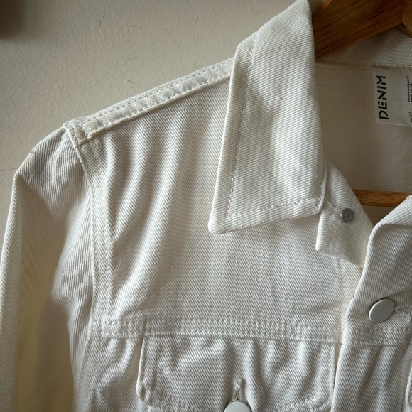White Denim Jacket (American Apparel) - Picture 4 of 6